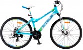 Велосипед 26' рама женская, алюминий STELS MISS-5100 MD диск, голубой, 21 ск.